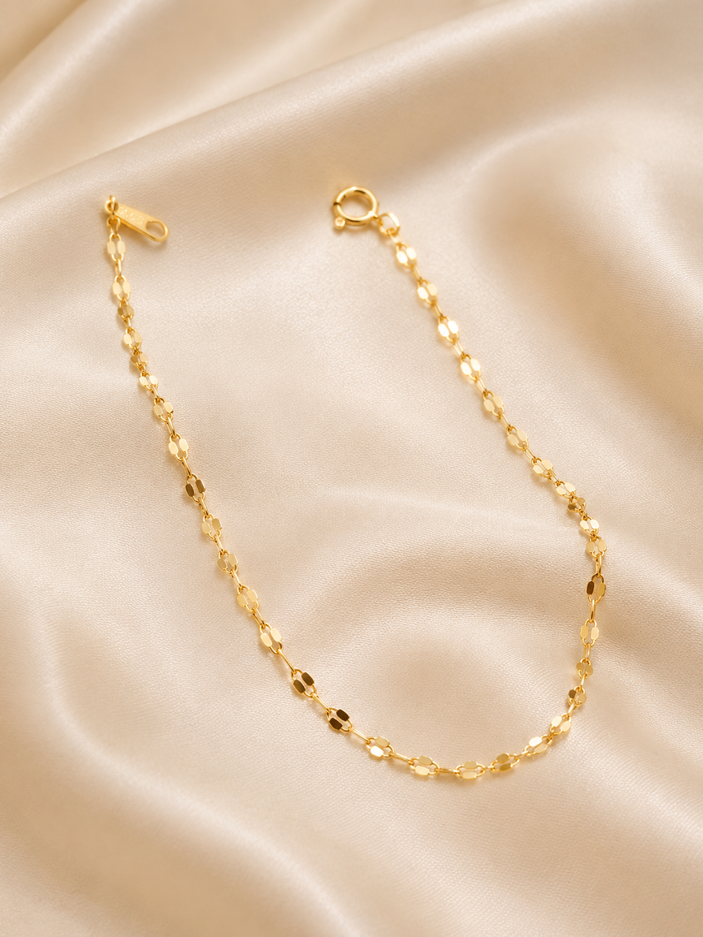 Simple Chain Bracelet – Minimalist Stackable Bracelet for Women