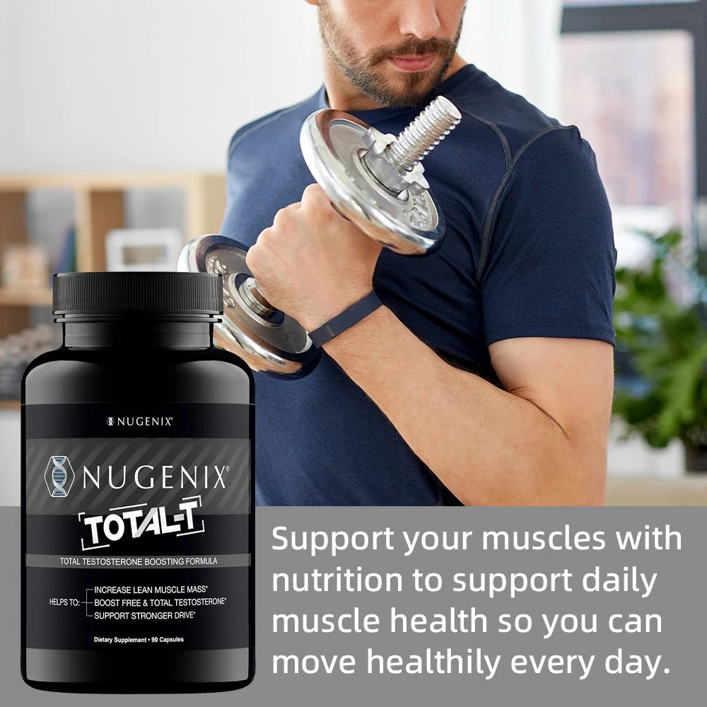 NUGENIX TOTAL-T Capsules -Testosteron Booster for Men, Energy & Stamina 90pcs