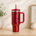 Stanley X Starbucks Limited Holiday Red Quencher Tumbler Flowstate H2.0 40oz