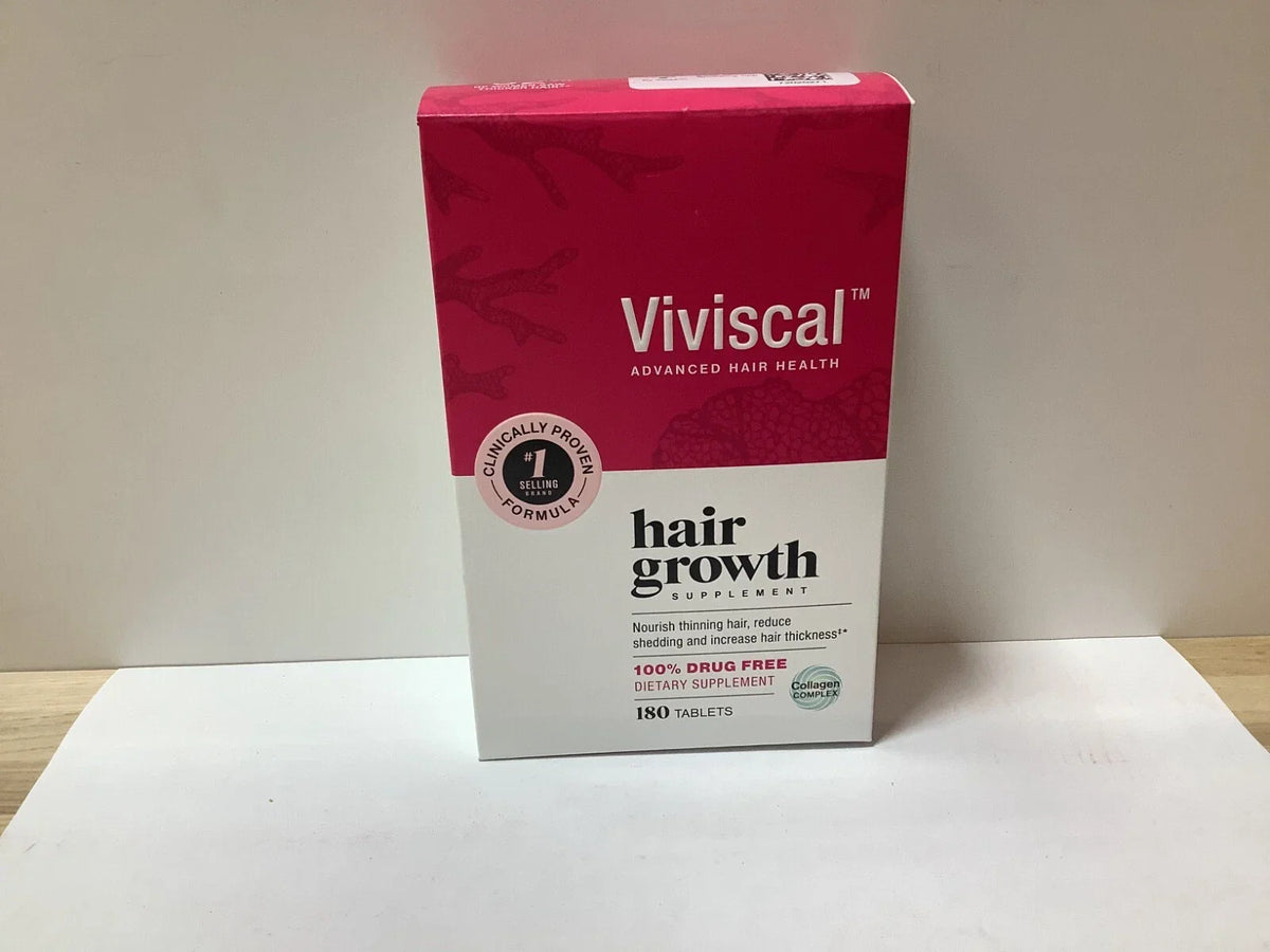 Viviscal Womens Hair Growth Supplement Collagen Complex 180 Tablets
