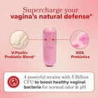 URO Vaginal Probiotics for Women pH Balance w/ Prebiotics Lactobacillus 60 Count
