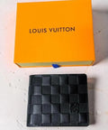Authentic Brand New LOUIS VUITTON Men’s Damier Infini Leather Multiple Wallet