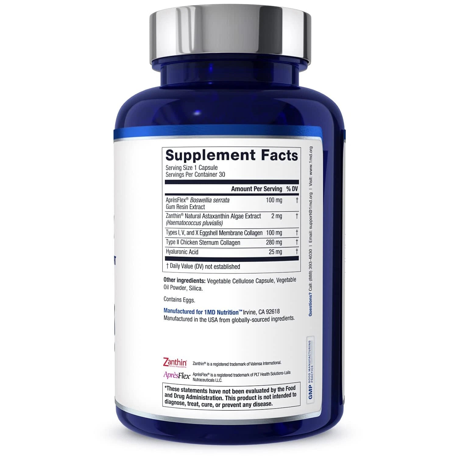 2 pack 1MD Nutrition MoveMD - Joint Health Supplement - Doctor Formulated