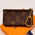 Louis Vuitton Monogram Pochette Cles Key Pouch Coin Case