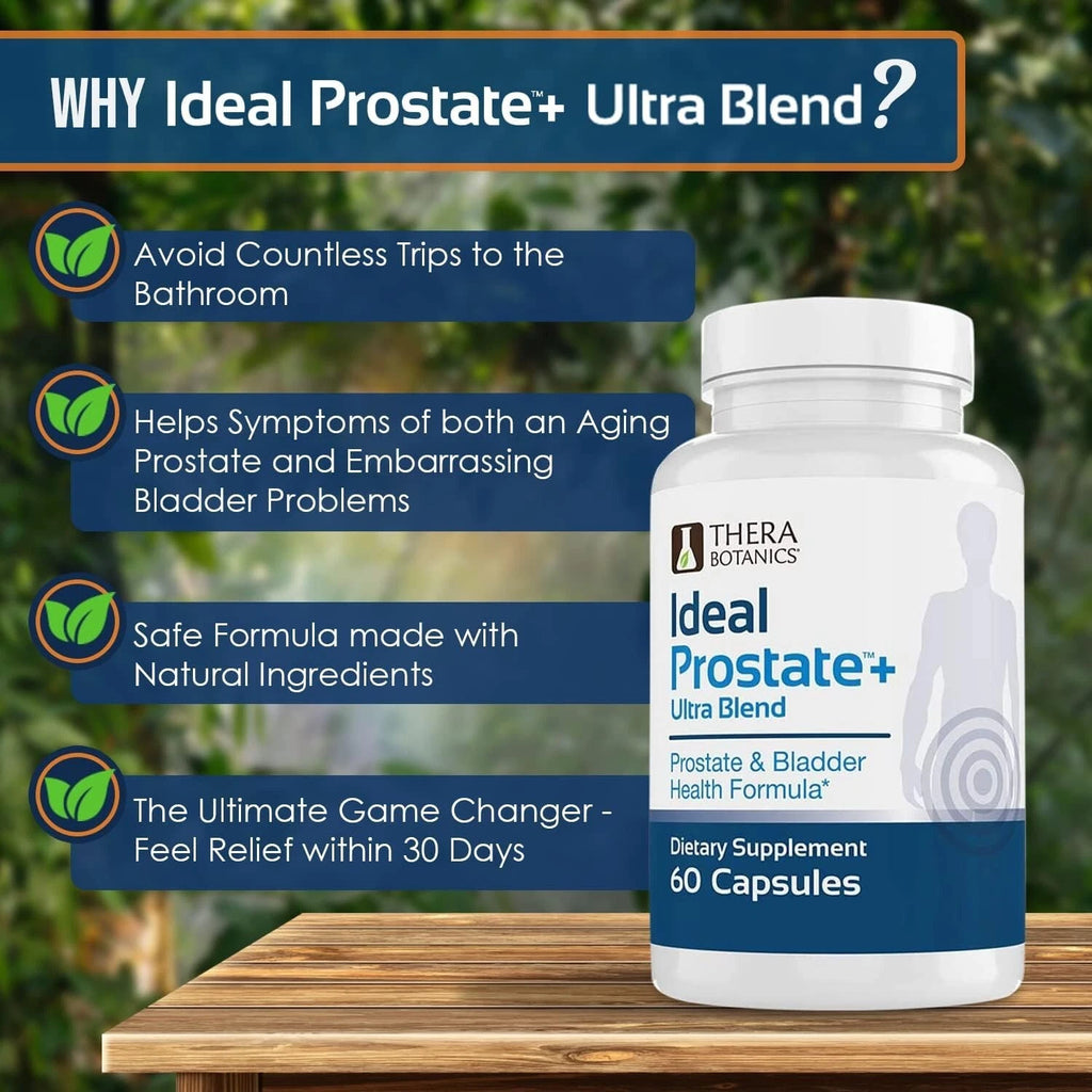 Men's Prostate Support by Ideal Prostate Plus Ultra Saw Palmetto 60 ct.