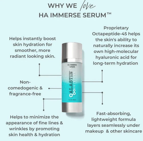 Alastin Skincare HA Immerse Hydrating Serum 29.6ml