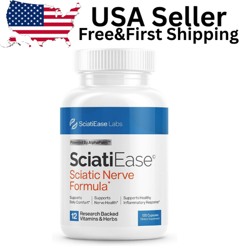 SciatiEase Sciatic Nerve Support&nbsp; Vitamins&nbsp; 120 Capsule